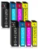 A collection of printer ink cartridges arranged in two rows. Produktbild-Vorschau