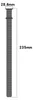 A diagram of a watch strap with dimensions indicated. Náhled obrázku produktu