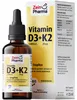 Vitamin D3+K2 Mk-7 Tropfen z.Einnehmen hochdosiert 25 ml Produktbild-Vorschau 1