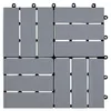 home24 Terrassenfliese - 33er-Set - Akazie Massiv Produktbild-Vorschau 3