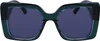 Karl Lagerfeld KL6126S Eckige Sonnenbrille für Damen Produktbild-Vorschau 2