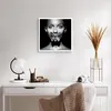 Poster - Poster ohne Rahmen - Frau Schmetterling Mund - Produktbild-Vorschau 5
