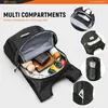 Ultraleichter Faltbarer 10L Rucksack Schwarz - Outdoor Produktbild-Vorschau 3