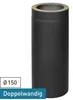 Raik Coltherm Längenelement 150mm schwarz doppelwandig L: Produktbild-Vorschau 1