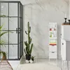 Relaxdays Badezimmerschrank, Landhausstil, HBT: 144 x 30 x Produktbild-Vorschau 2