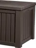 Keter Rockwood Deck Box Armadietto portaoggetti Anteprima dell’immagine prodotto 4