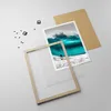Gerahmtes Poster - Rahmen in heller Eiche - Surfen Welle Produktbild-Vorschau 4