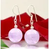 Ohrringe Ohrhänger aus Amethyst & 925 Silber hellviolett Produktbild-Vorschau 2
