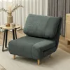 HOMCOM 2-in-1 Schlafsofa Schlafsessel Klappmatratze Produktbild-Vorschau 2