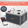 Syntrox Energy LiFePO4 Batterie 12V 100Ah Bluetooth Display Produktbild-Vorschau 6