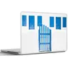 MuchoWow® Laptop Aufkleber Sticker Cover Architektur - Zaun Produktbild-Vorschau 6