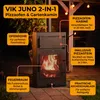 VIK - Juno Pizza oven tuinhaard zwart Productafbeelding-voorbeeld 9