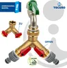 tecuro 2-Wege Y-Messingverteiler 1 Zoll (DN20), einzeln Produktbild-Vorschau 4