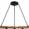 Hängelampe Metall E27 H: max. 85 cm geflammtes Holz Schwarz Produktbild-Vorschau 6