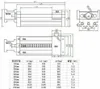 1000mm kuličkový šroub CNC elektrický lineární pohon s Náhled obrázku produktu 6