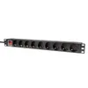 LogiLink PDU9C02, Pionowa, Aluminium, Czarny, 9 x gniazdo Podgląd zdjęcia produktu 15