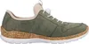 Rieker scarpe da ginnastica slip-on da donna verde salvia Anteprima dell’immagine prodotto 14