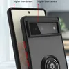 Google Pixel 6 Hülle, Ring Halter Ständer Matte Transluzent Produktbild-Vorschau 2