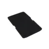 A black foam filter on a white background. Produktbild-Vorschau