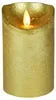 Anna's Collection Stumpfe Kerze - LED - gold - 10 cm Produktbild-Vorschau 9