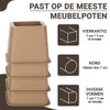 JustValue Meubelverhoger Set - Verhoogt met 8 cm - Max. 600 Productafbeelding-voorbeeld 2