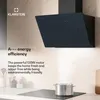 Klarstein SleekAir digestoř - 60 cm šikmá digestoř, 686 Náhled obrázku produktu 2