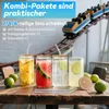 JOIEYOU Verres à boire avec couvercle et paille 550ml Voir les images du produit 3