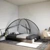 vidaXL Tenda zanzariera Mongolia 220 Nero 200x150x140 cm Anteprima dell’immagine prodotto 3