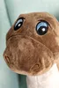 Close-up of a stuffed dinosaur's face. Náhled obrázku produktu