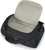 An open black duffel bag with its interior visible. Produktbild-Vorschau
