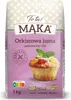 A bag of flour with a picture of a muffin on it. Podgląd zdjęcia produktu