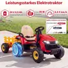 Trattore per bambini COSTWAY 24V, trattore elettrico con Anteprima dell’immagine prodotto 9