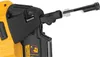 Close-up view of the nose of a nail gun, showing a part being extended. Produktbild-Vorschau