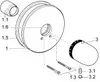 Hansa HANSAMIX Fertigmontageset Produktbild-Vorschau 3