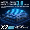8 Pouces Tronconneuse a Batterie, Mini Tronçonneuse Voir les images du produit 6