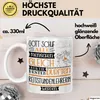 Reitstundenlehrerin Geschenk Becher Tasse Gott Schuf Alle Produktbild-Vorschau 3