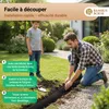 Bordure de Jardin Exterieur - 30 cm de Haut, 10 m de Long - Voir les images du produit 4