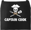 Grill-Schürze Jolly Roger Captain Cook Moonworks® schwarz Produktbild-Vorschau 1