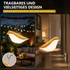 Lampe de chevet sans fil en forme d'oiseau, alimentée par Voir les images du produit 6
