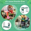 GOPLUS 2 in 1 Garten Arbeitshocker, klappbarer Gartenhocker Produktbild-Vorschau 3