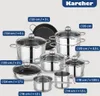 Karcher Topfset Jette (Edelstahl, 14-teilig, inkl. 5 Produktbild-Vorschau 3
