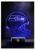 Seattle Seahawks NFL LED-Licht "HELM" Produktbild-Vorschau 3
