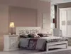 Schlafzimmer Set Bett 2x Nachttische Kommode Schlafzimmer Produktbild-Vorschau 3
