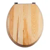 MSV WC Sitz Toilettendeckel Holz "Kiefernholz" Scharniere Produktbild-Vorschau 1