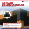 GeZu Impex Pfostenecke für 3 Balken 121 x 121 mm Schwarz Produktbild-Vorschau 4