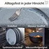 PURE LIVING Geschirrset Ibiza aus Steingut, 24-tlg., für 6 Produktbild-Vorschau 4