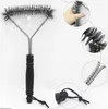 set de 2 brosses pour barbecue 30cm avec poils en acier Voir les images du produit 6