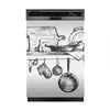Magnete Dekorative 60x80 cm Küche Magnetmatte Spülmaschine Produktbild-Vorschau 1