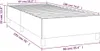 vidaXL Boxspringbedframe, zwart, 90x190 cm, met stoffen Productafbeelding-voorbeeld 7