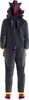 A person wearing a Shadow the Hedgehog costume from the back. Produktbild-Vorschau